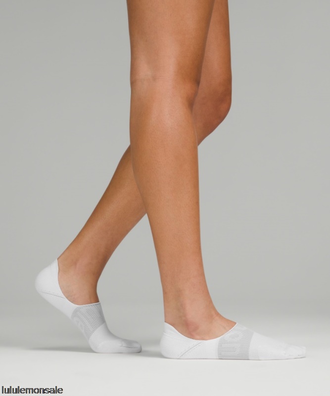 Lululemon Damen DELULU436 | Lululemon Deutschland White Power Stride No-show Socke Mit Active Grip 5er-pack Nur Online